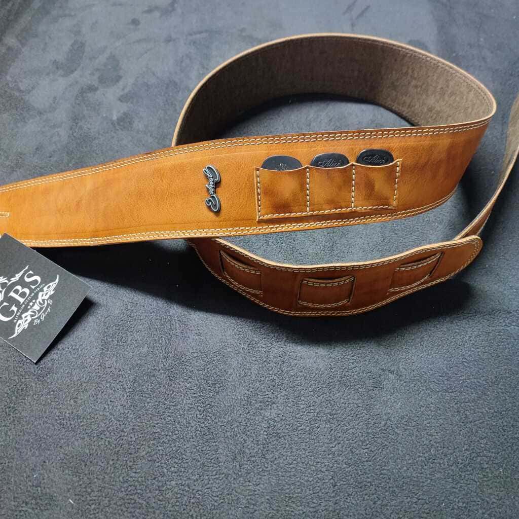 Guitar Leather Straps by George B Straps