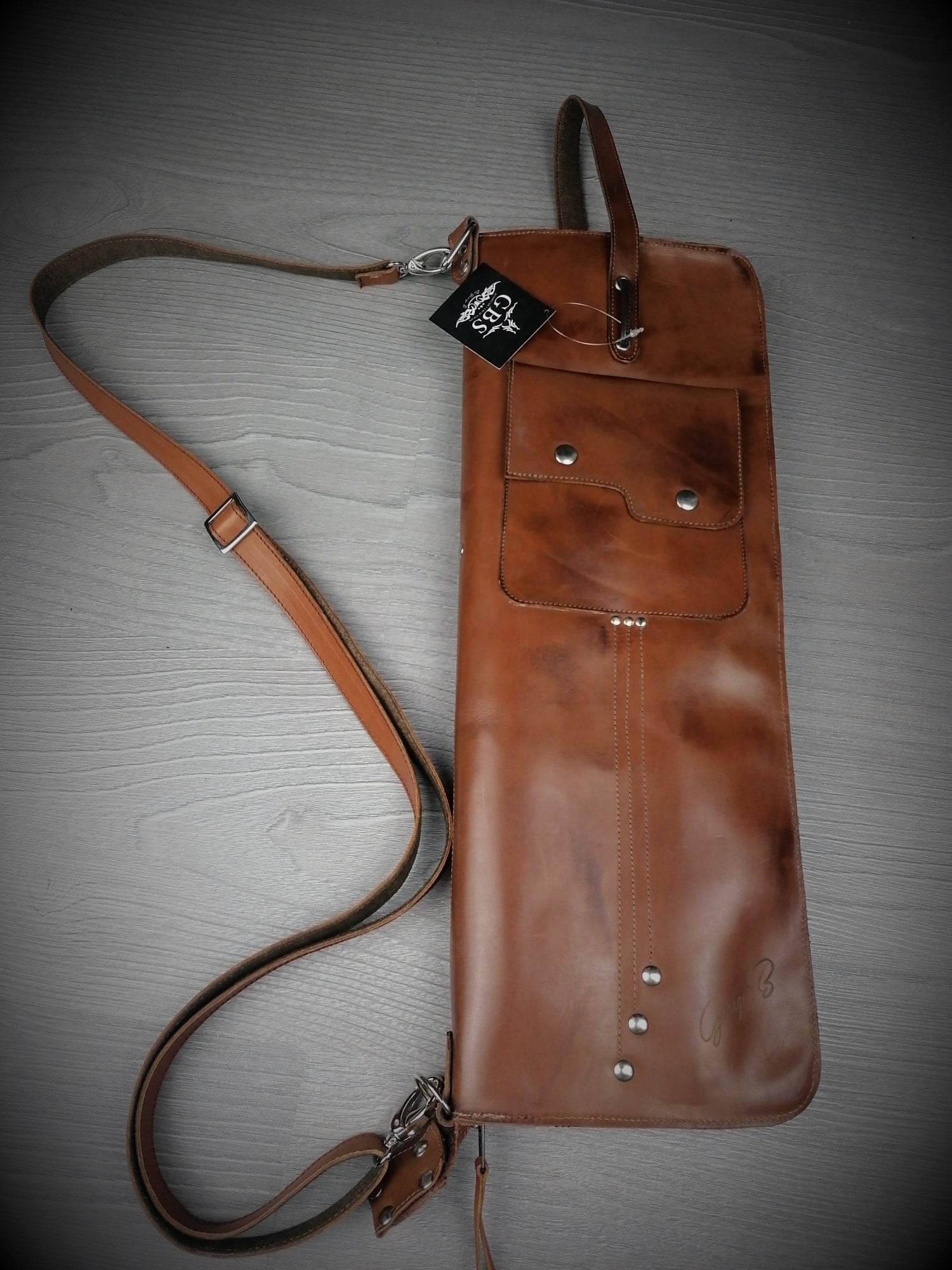 Guitar Leather Straps by George B Straps