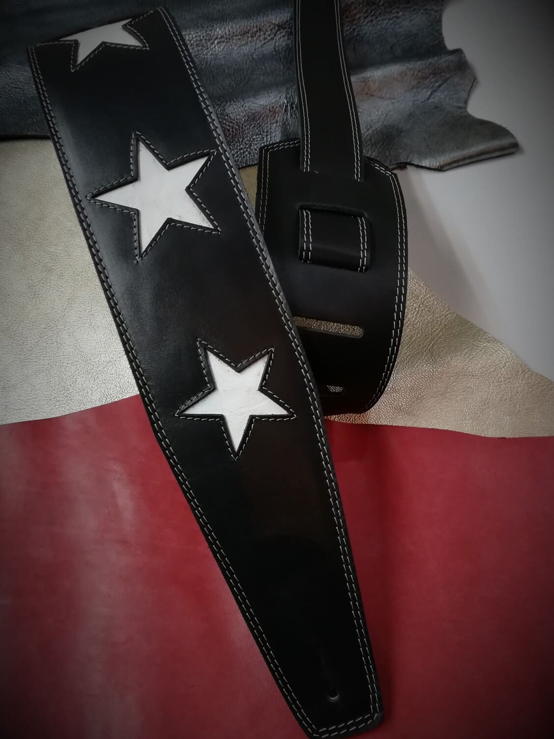 Guitar Leather Straps by George B Straps