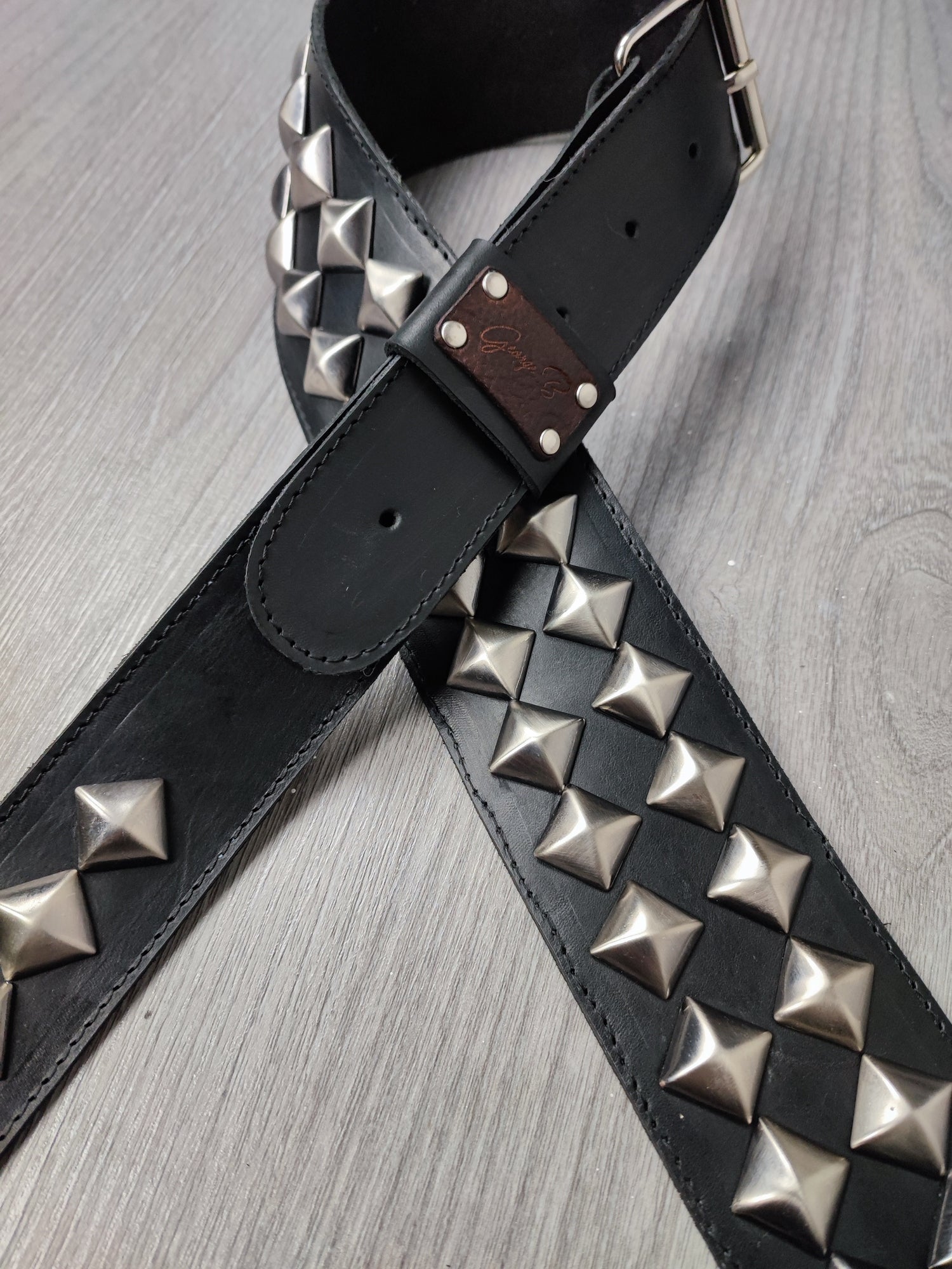 Guitar Leather Straps by George B Straps