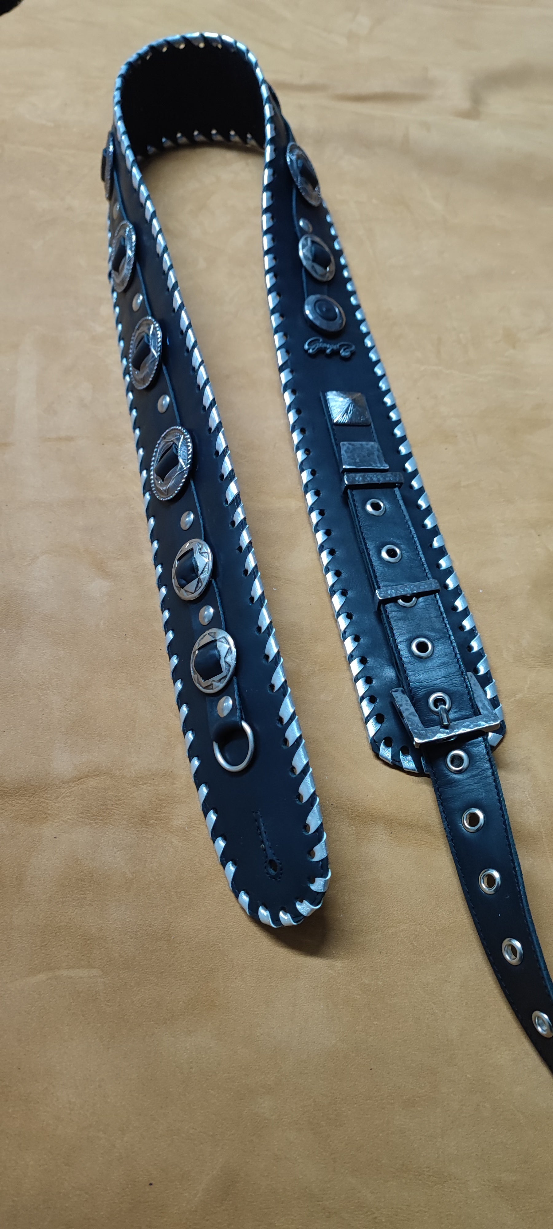Guitar Leather Straps by George B Straps