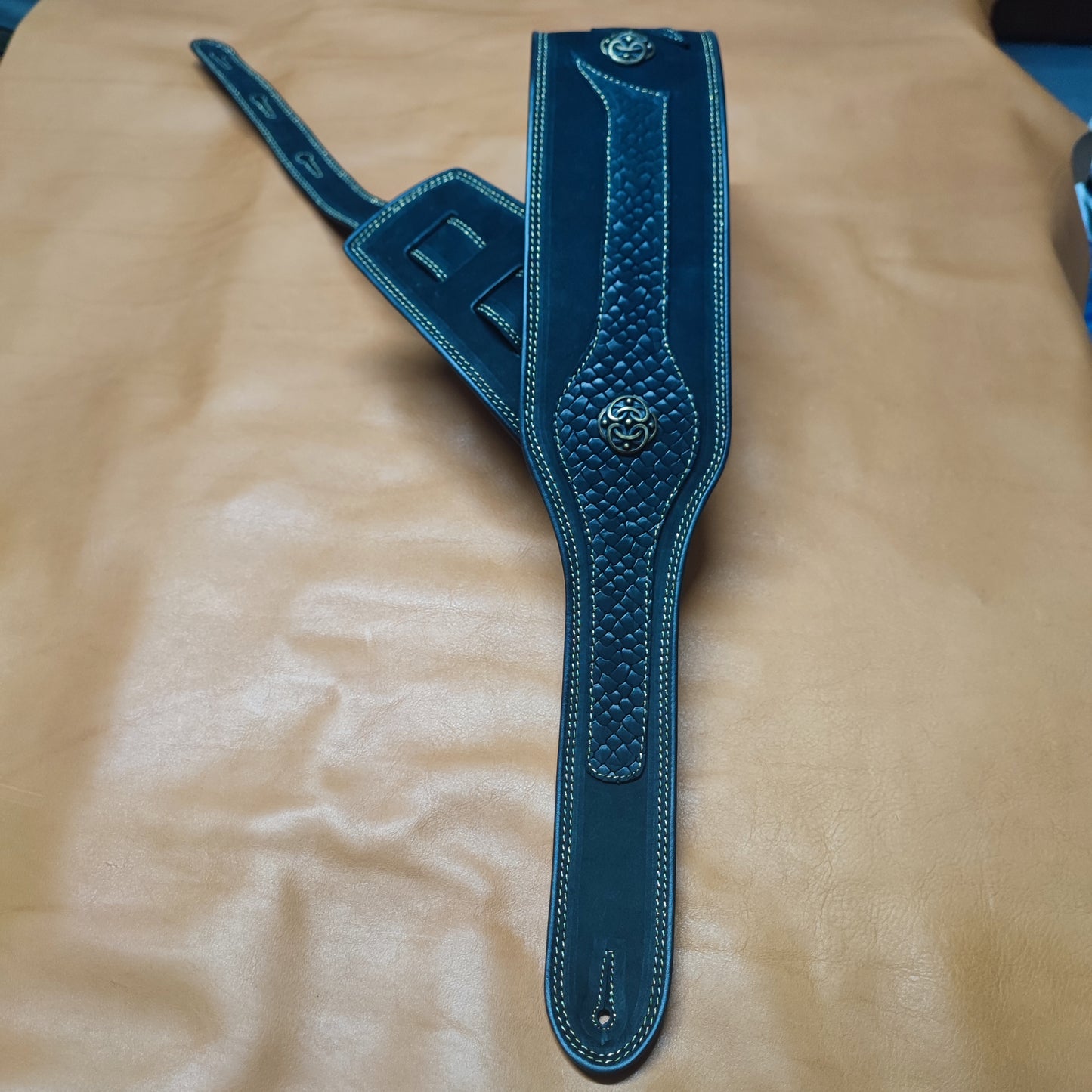Guitar Leather Straps by George B Straps