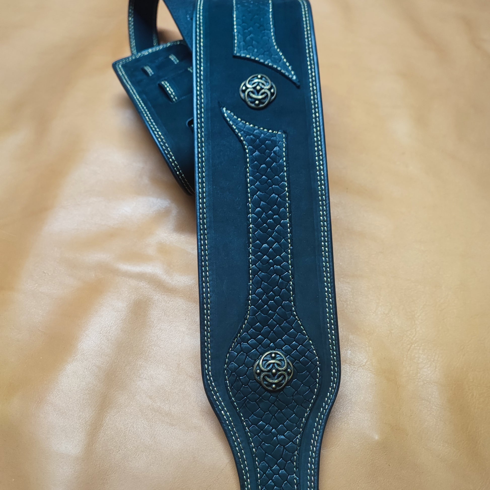 Guitar Leather Straps by George B Straps