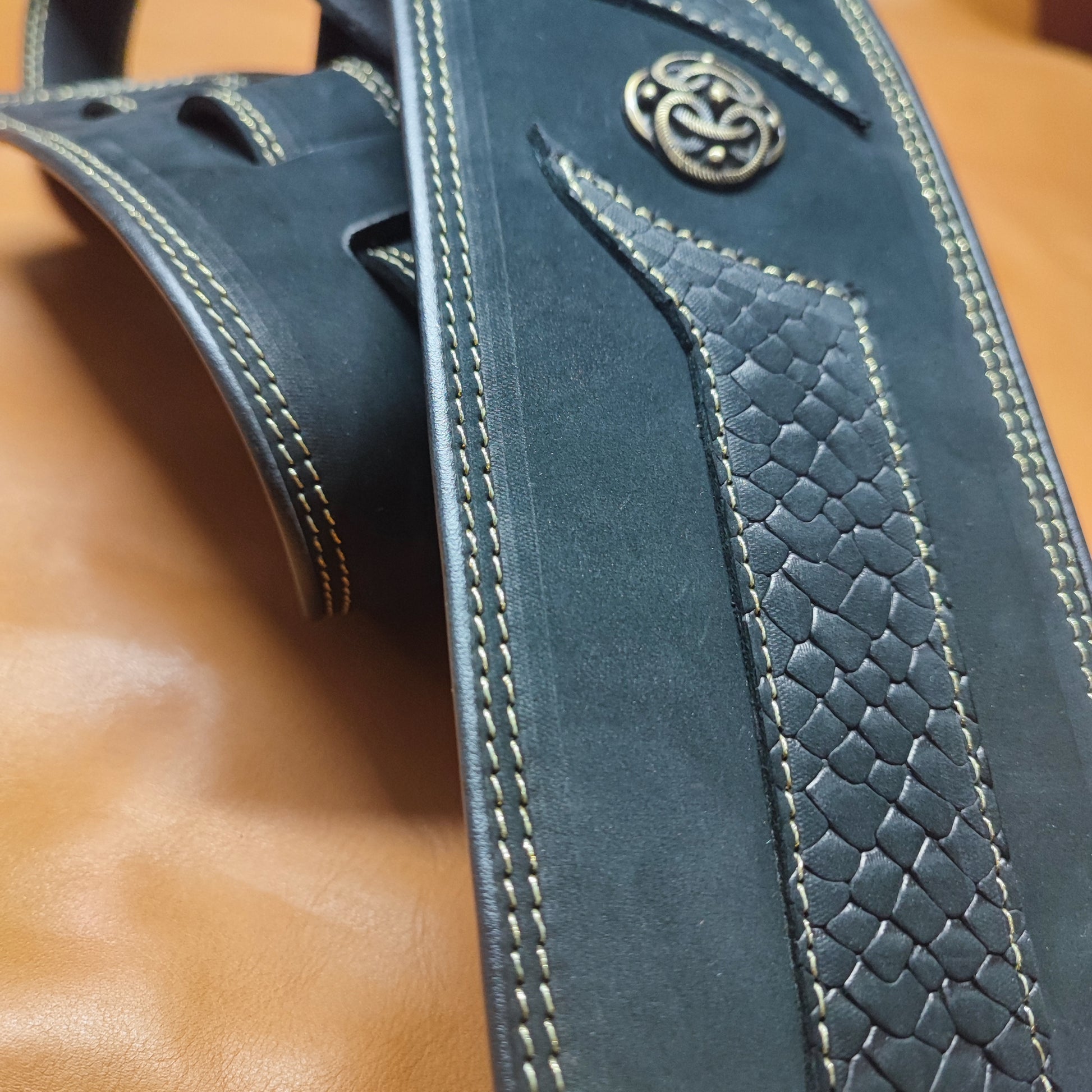 Guitar Leather Straps by George B Straps