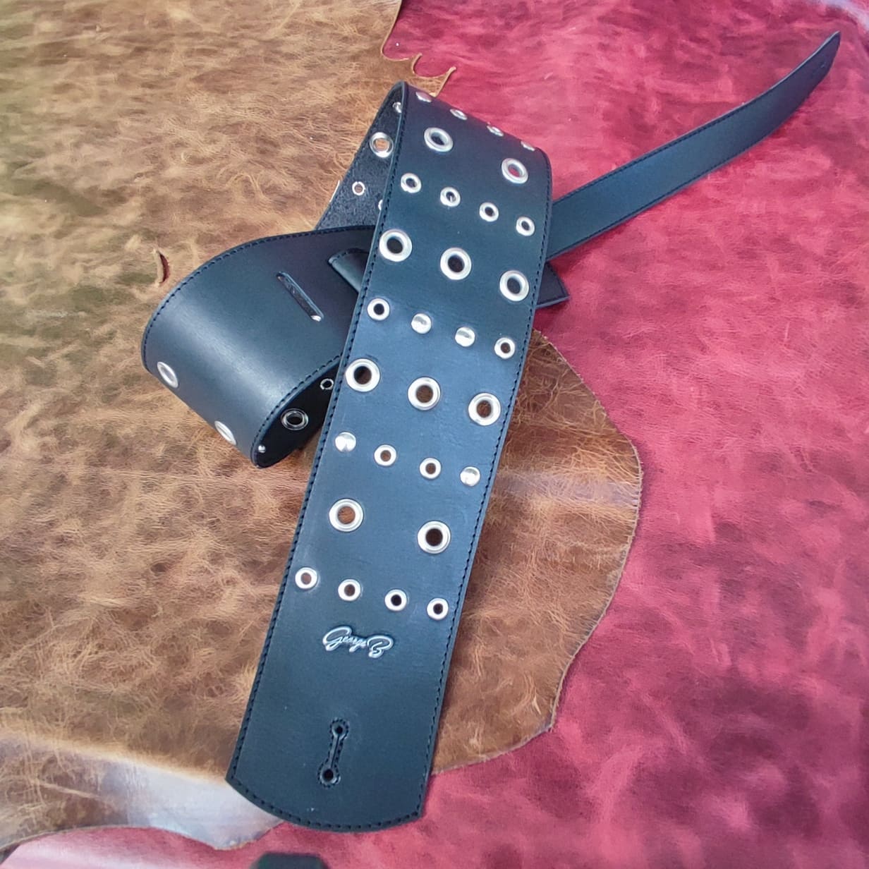 Guitar Leather Straps by George B Straps