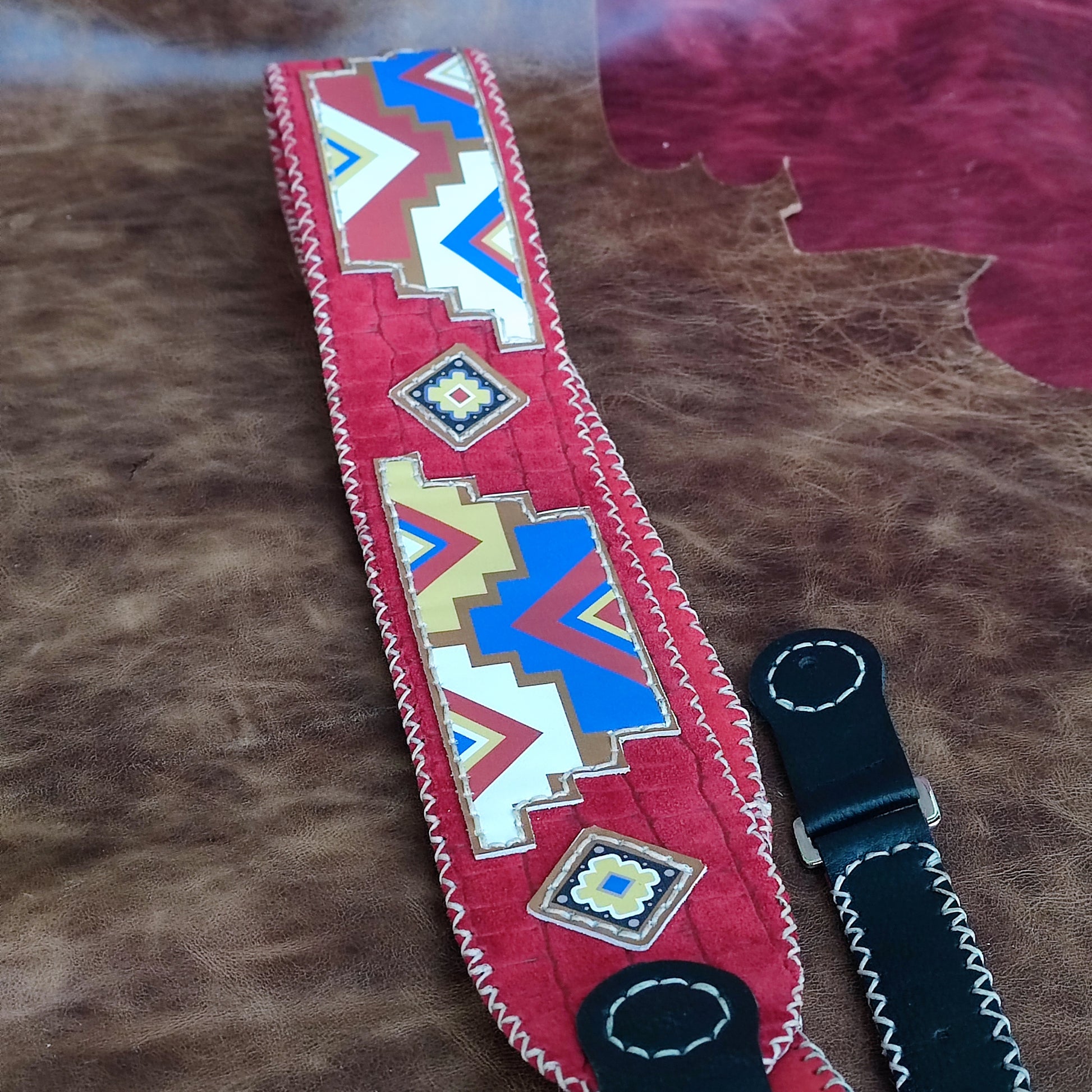 Guitar Leather Straps by George B Straps