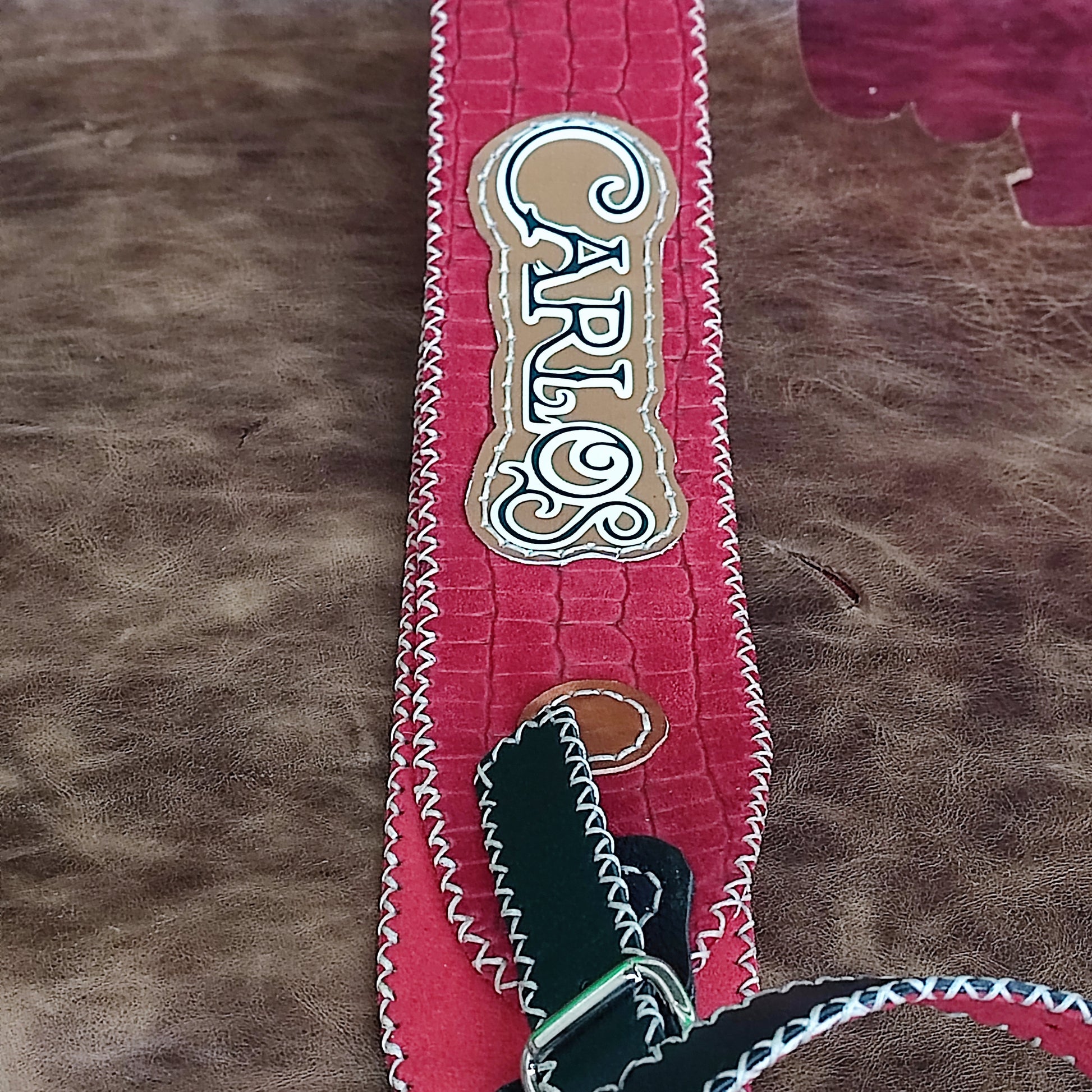 Guitar Leather Straps by George B Straps