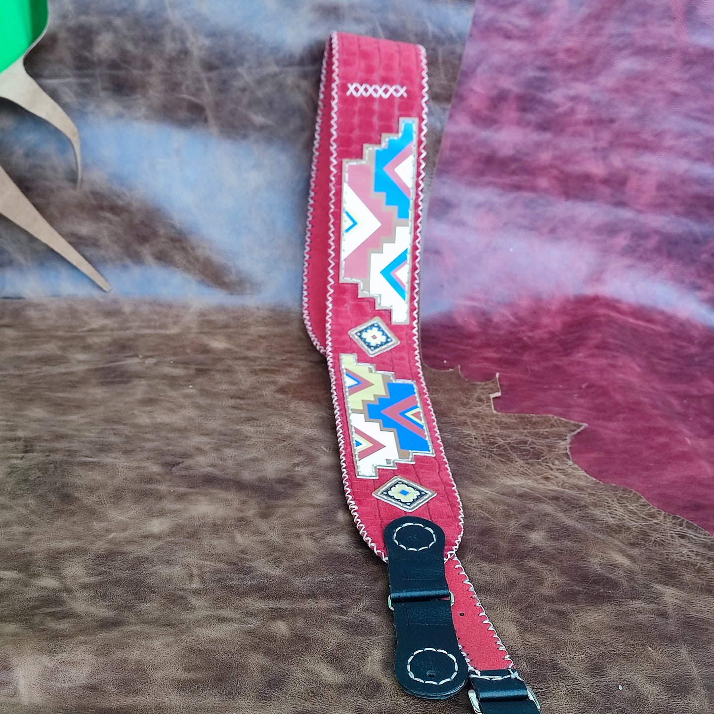 Guitar Leather Straps by George B Straps