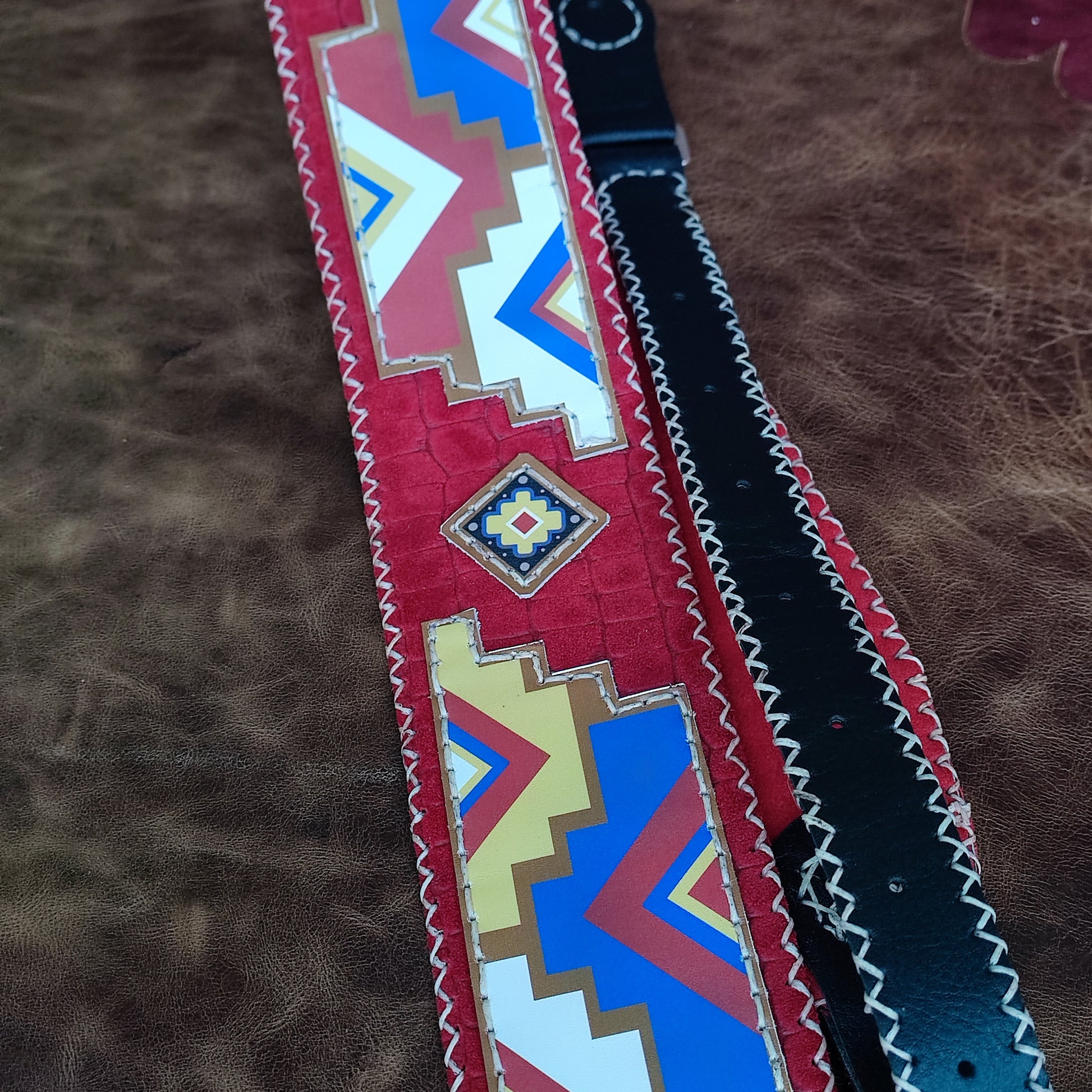 Guitar Leather Straps by George B Straps