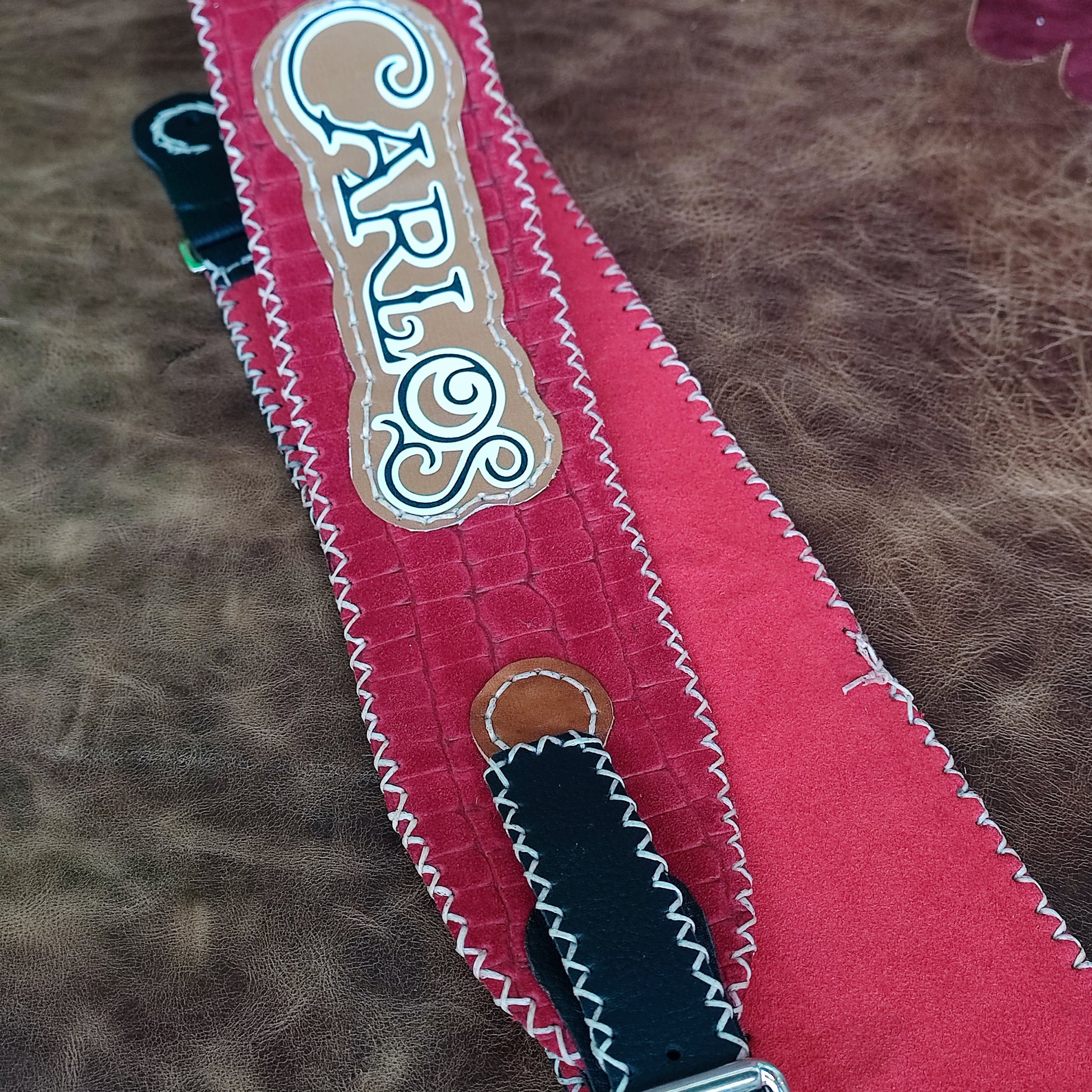 Guitar Leather Straps by George B Straps