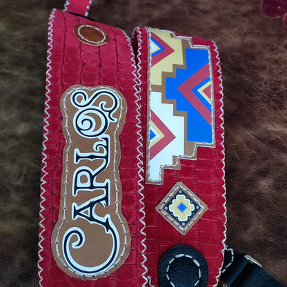 Guitar Leather Straps by George B Straps