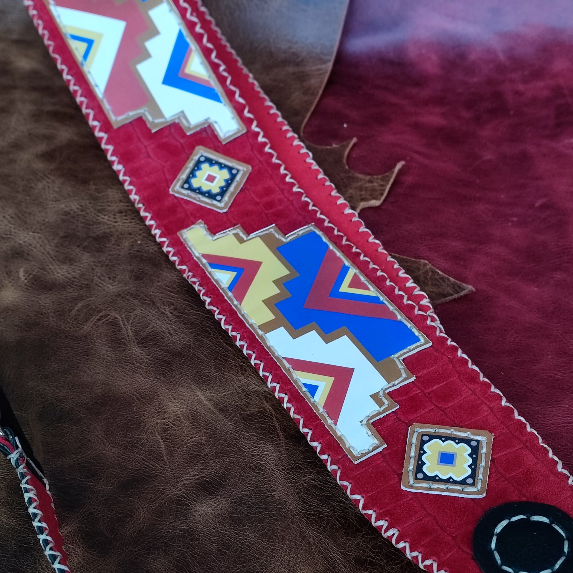 Guitar Leather Straps by George B Straps