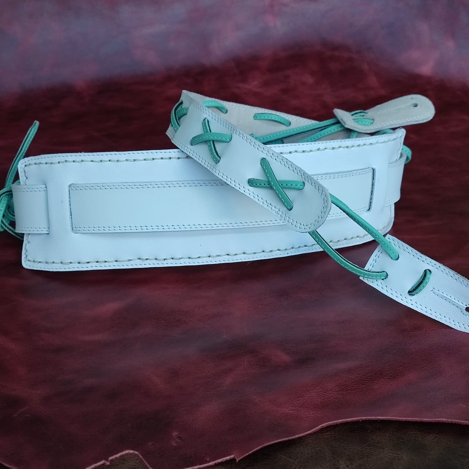Guitar Leather Straps by George B Straps