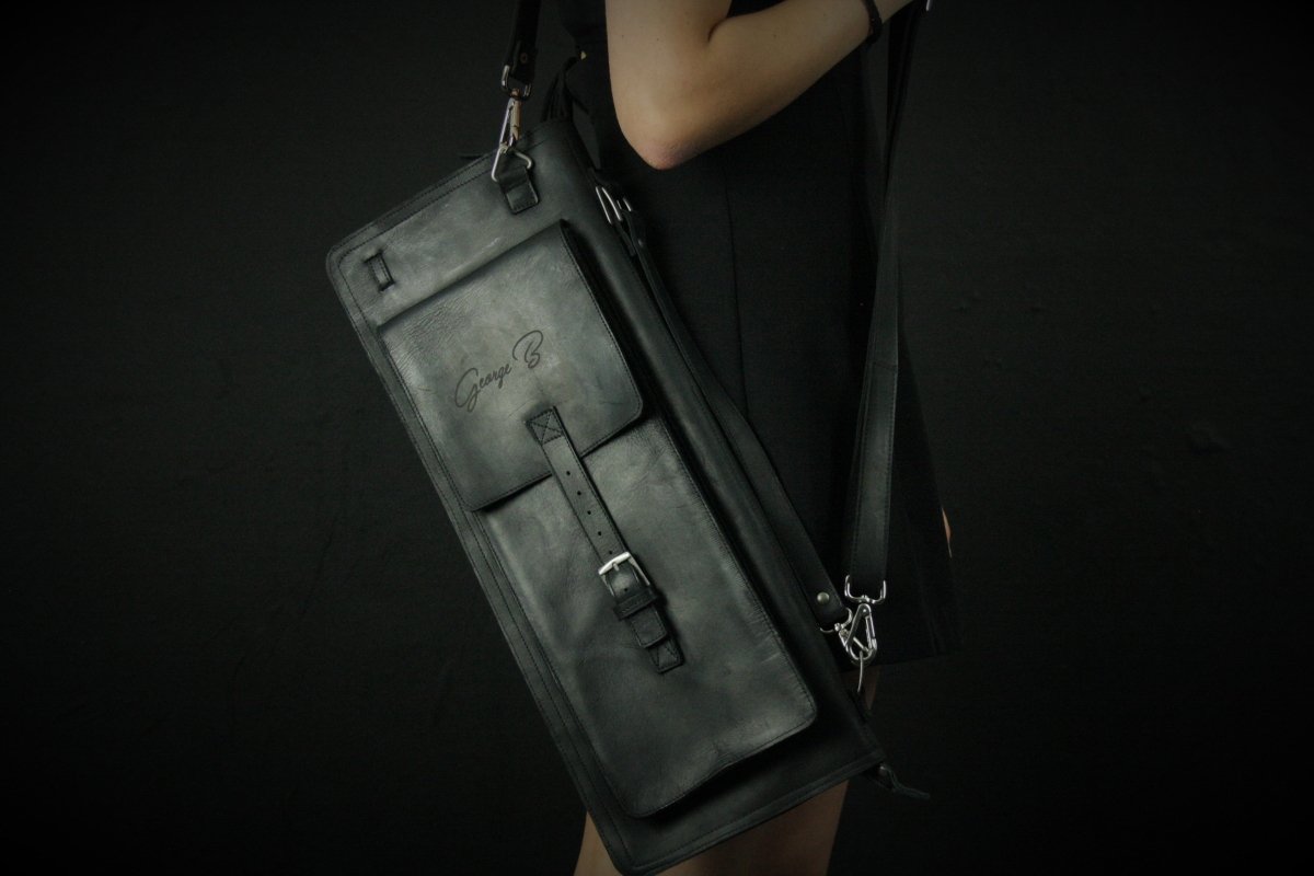 Deluxe Drum Leather Bag - GBS