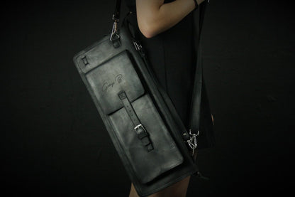 Deluxe Drum Leather Bag - GBS