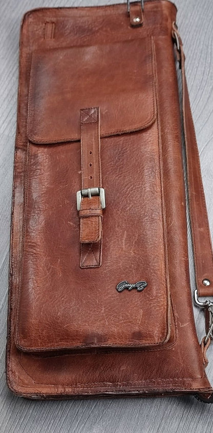 Deluxe Drum Leather Bag - GBS