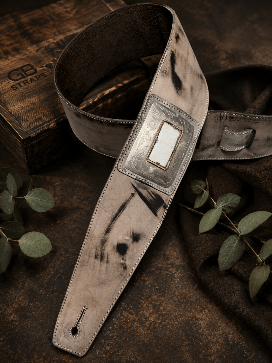 Desert Relic Legacy – Premium Handmade Leather Guitar Strap - GBS