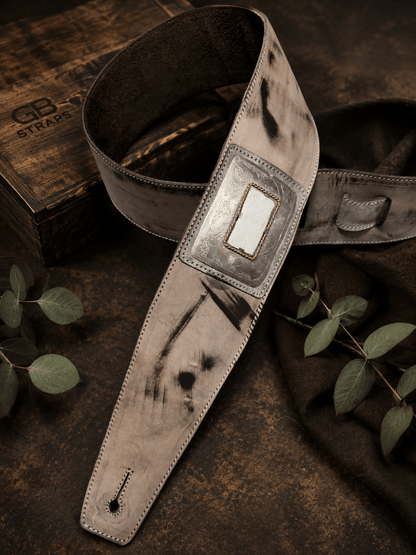 Desert Relic Legacy – Premium Handmade Leather Guitar Strap - GBS