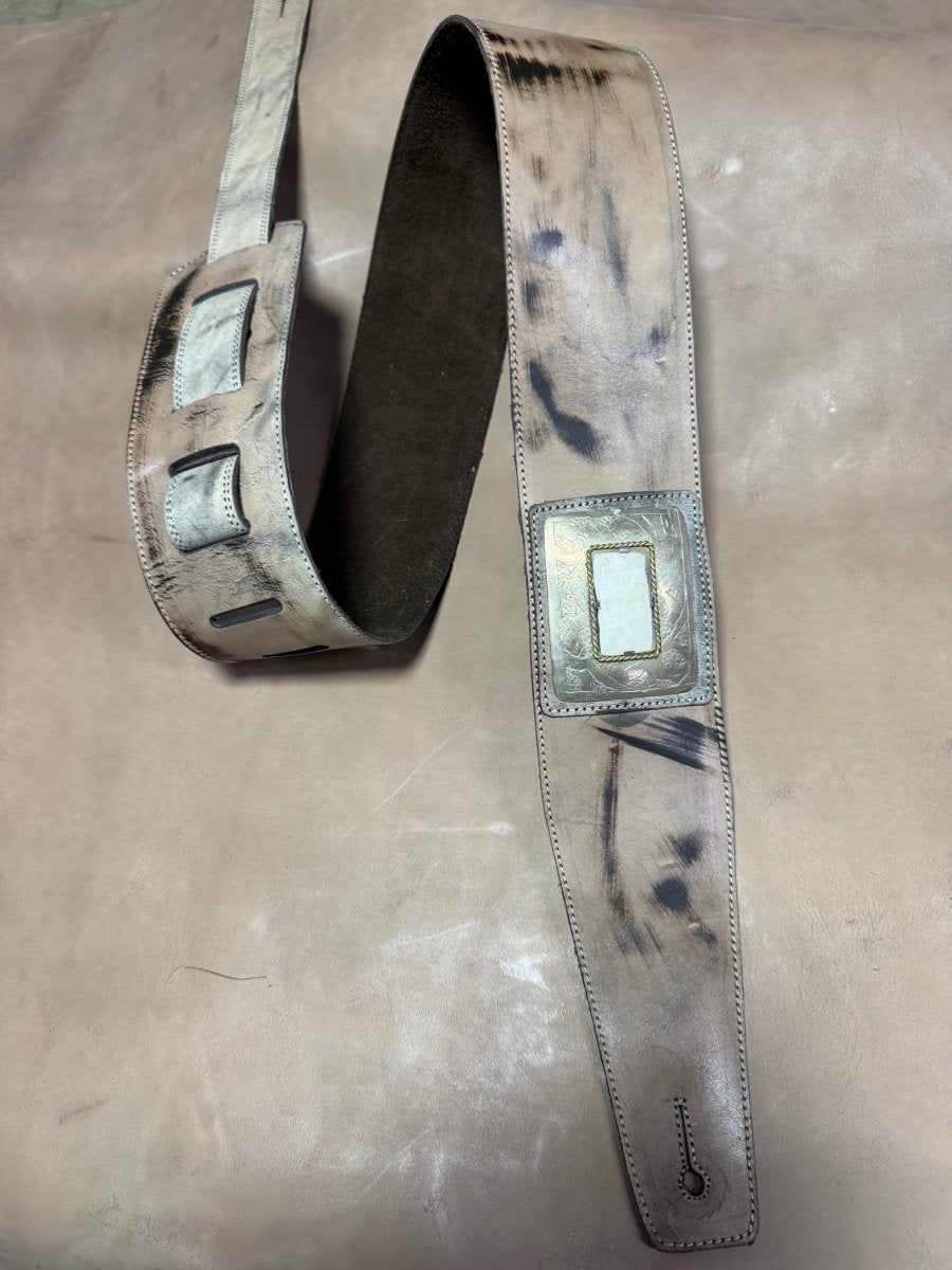 Desert Relic Legacy – Premium Handmade Leather Guitar Strap - GBS