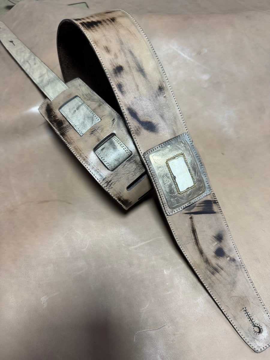 Desert Relic Legacy – Premium Handmade Leather Guitar Strap - GBS