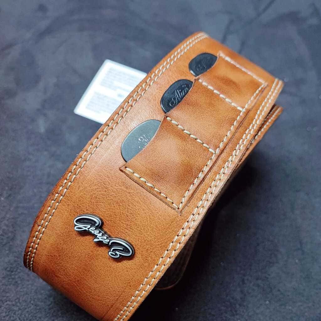 Guitar Leather Straps by George B Straps
