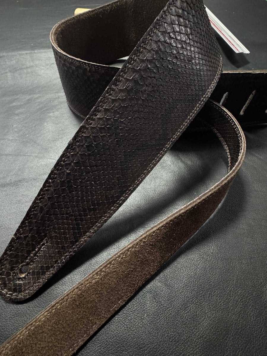 Genuine python dark Brown Brown - GBS