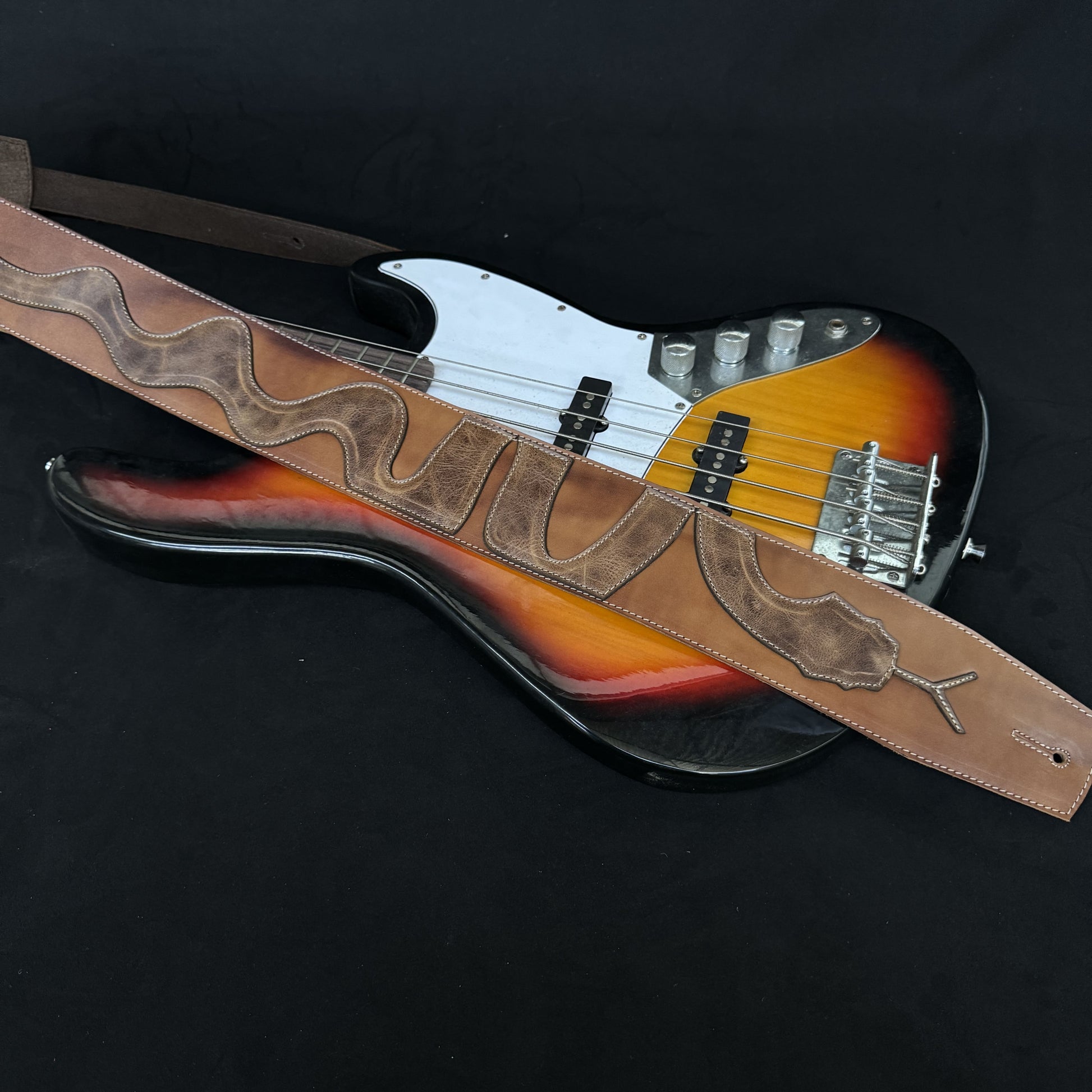 Guitar Leather Straps by George B Straps
