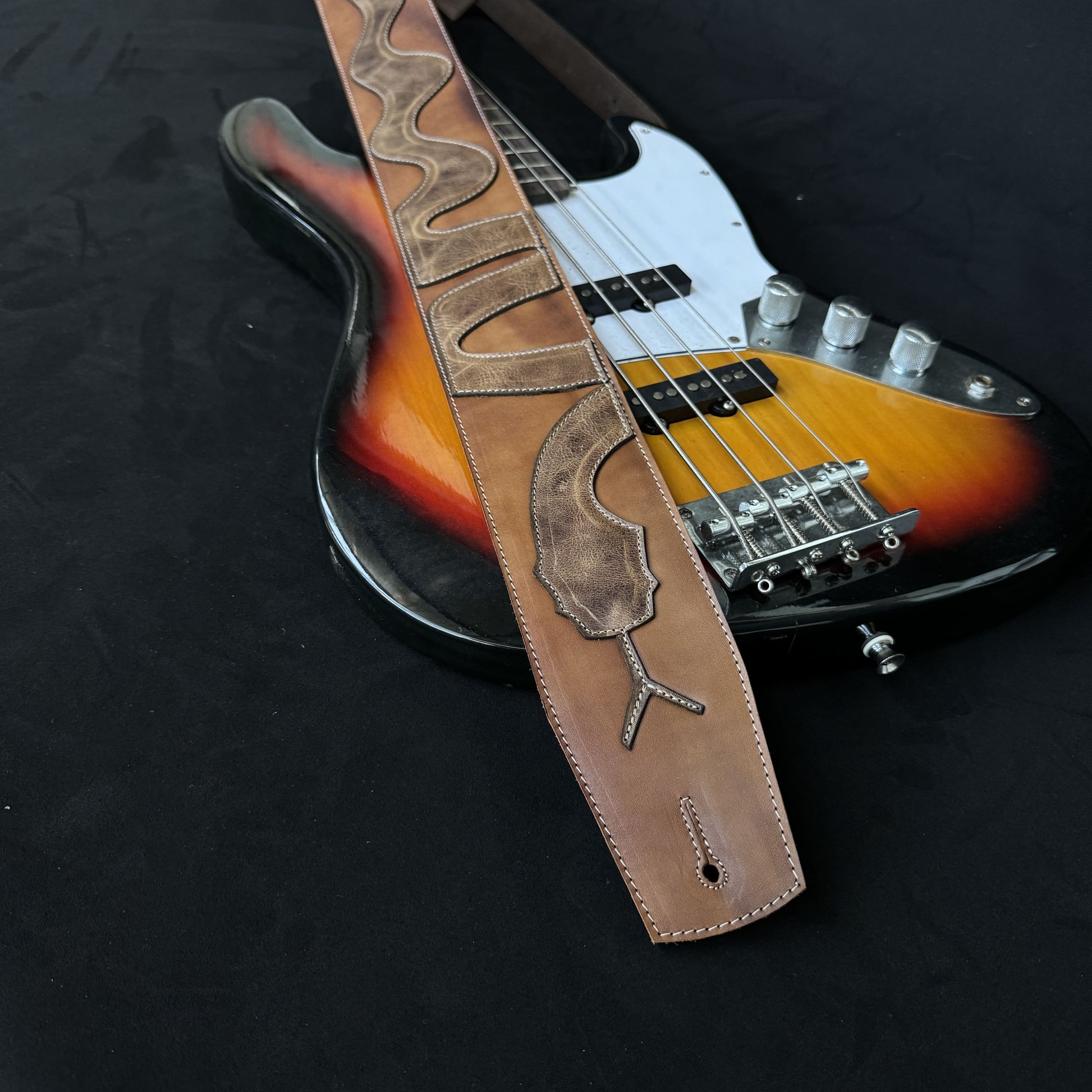 Guitar Leather Straps by George B Straps