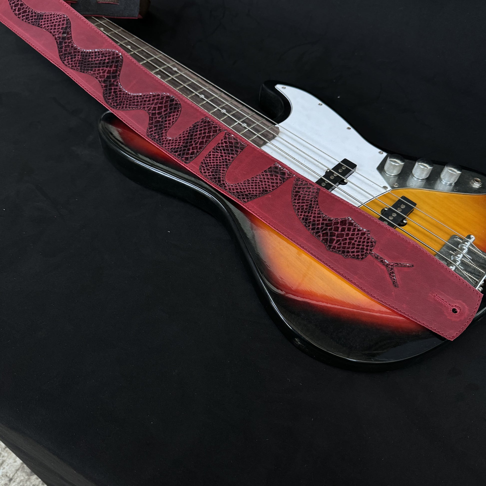 Guitar Leather Straps by George B Straps
