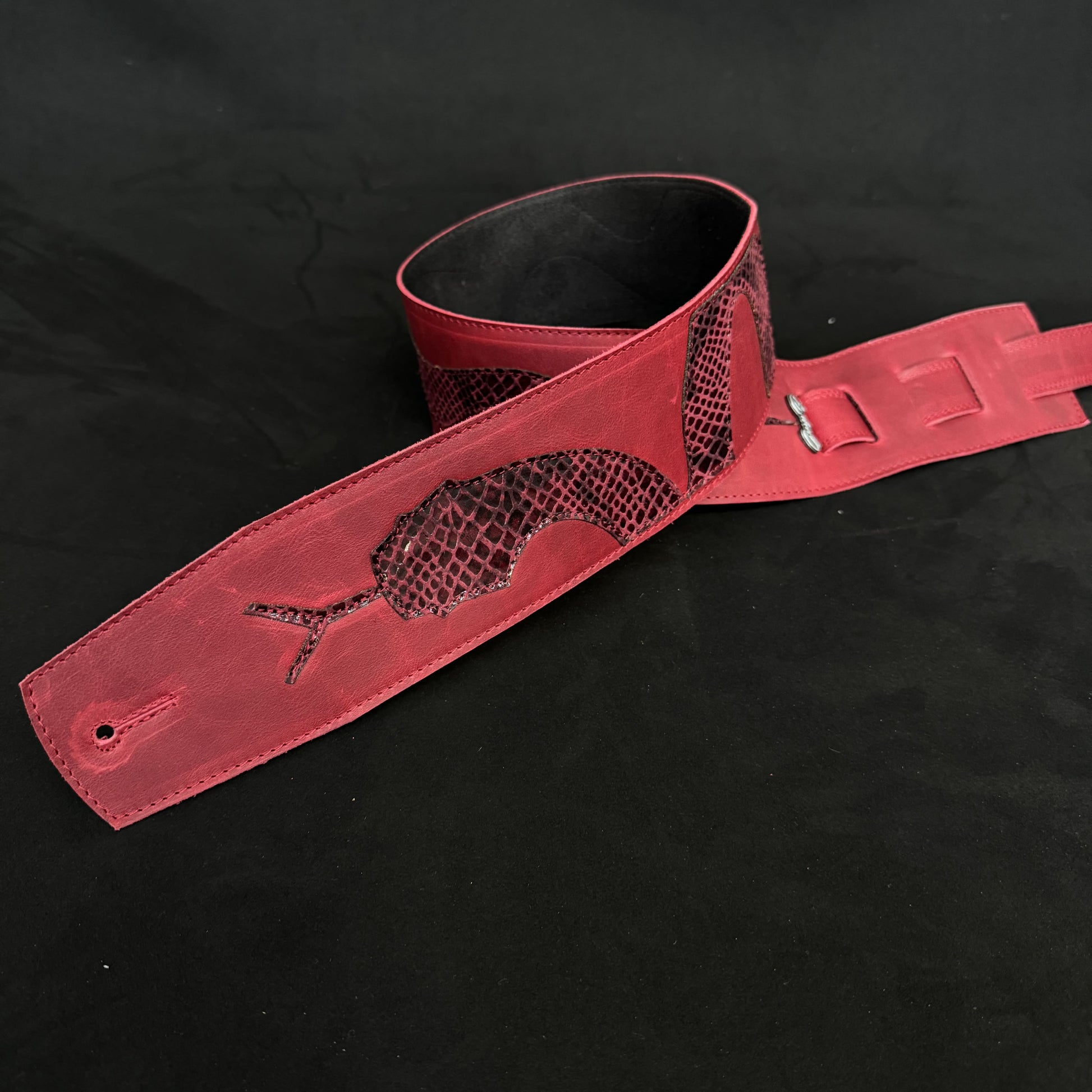 Guitar Leather Straps by George B Straps