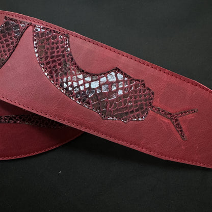 Guitar Leather Straps by George B Straps