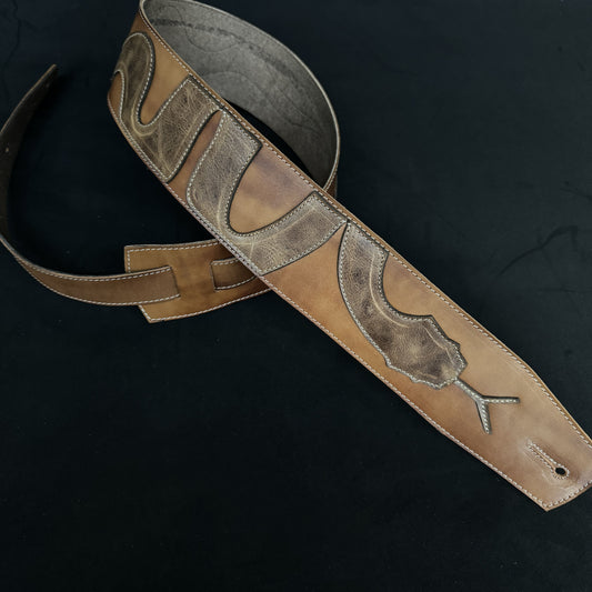 Guitar Leather Straps by George B Straps