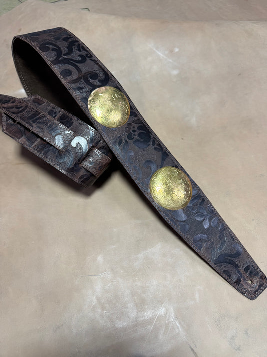 Celtic Heritage Legacy – Premium Handmade Leather Guitar Strap