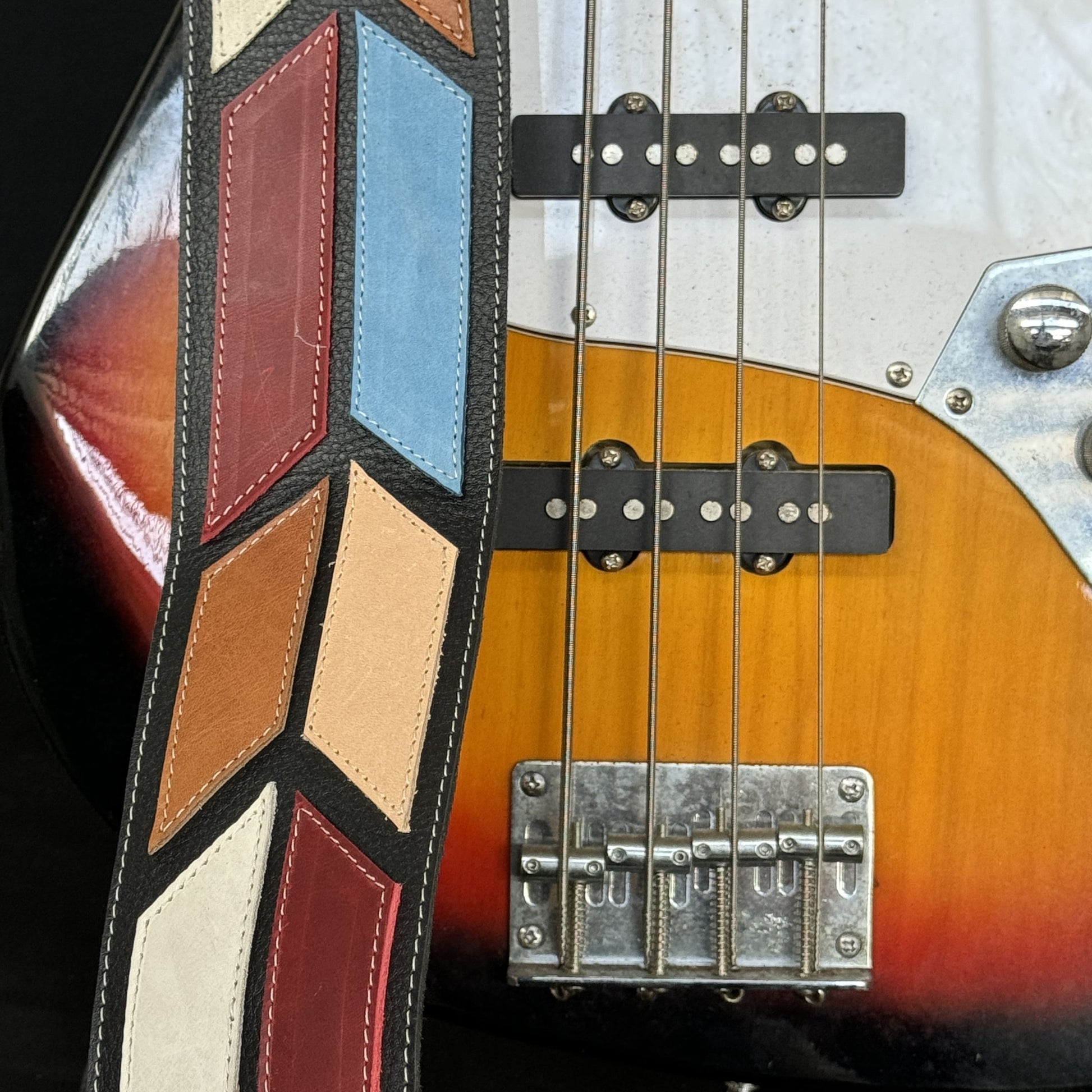 Guitar Leather Straps by George B Straps