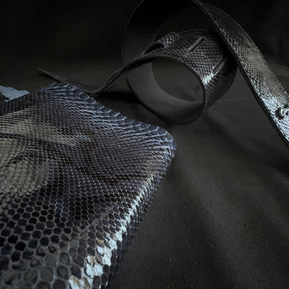 Dark blue Python