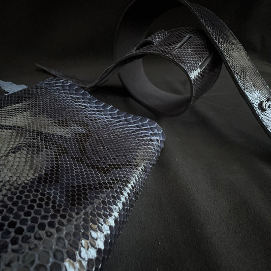 Dark blue Python