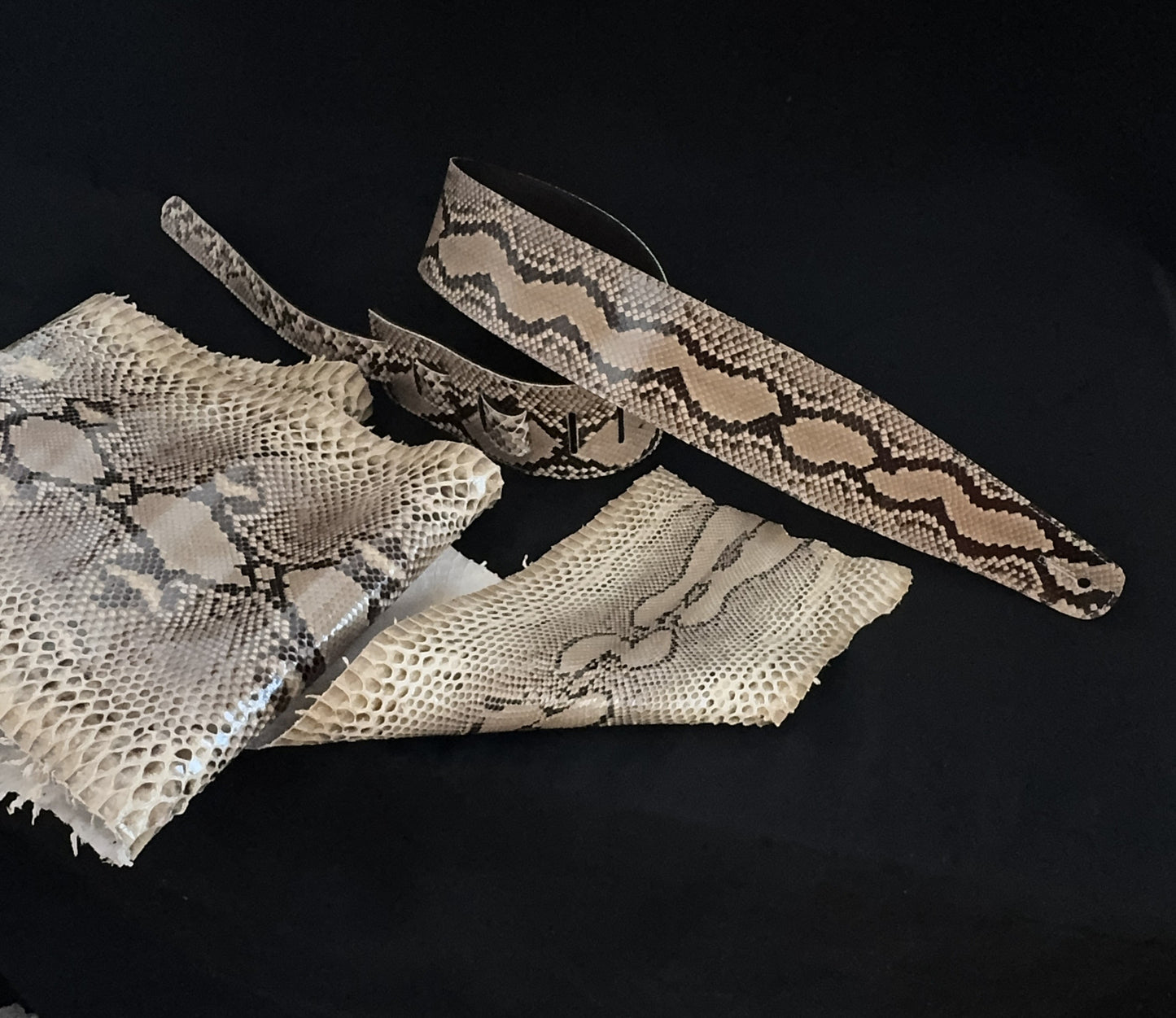 Genuine  python Brown