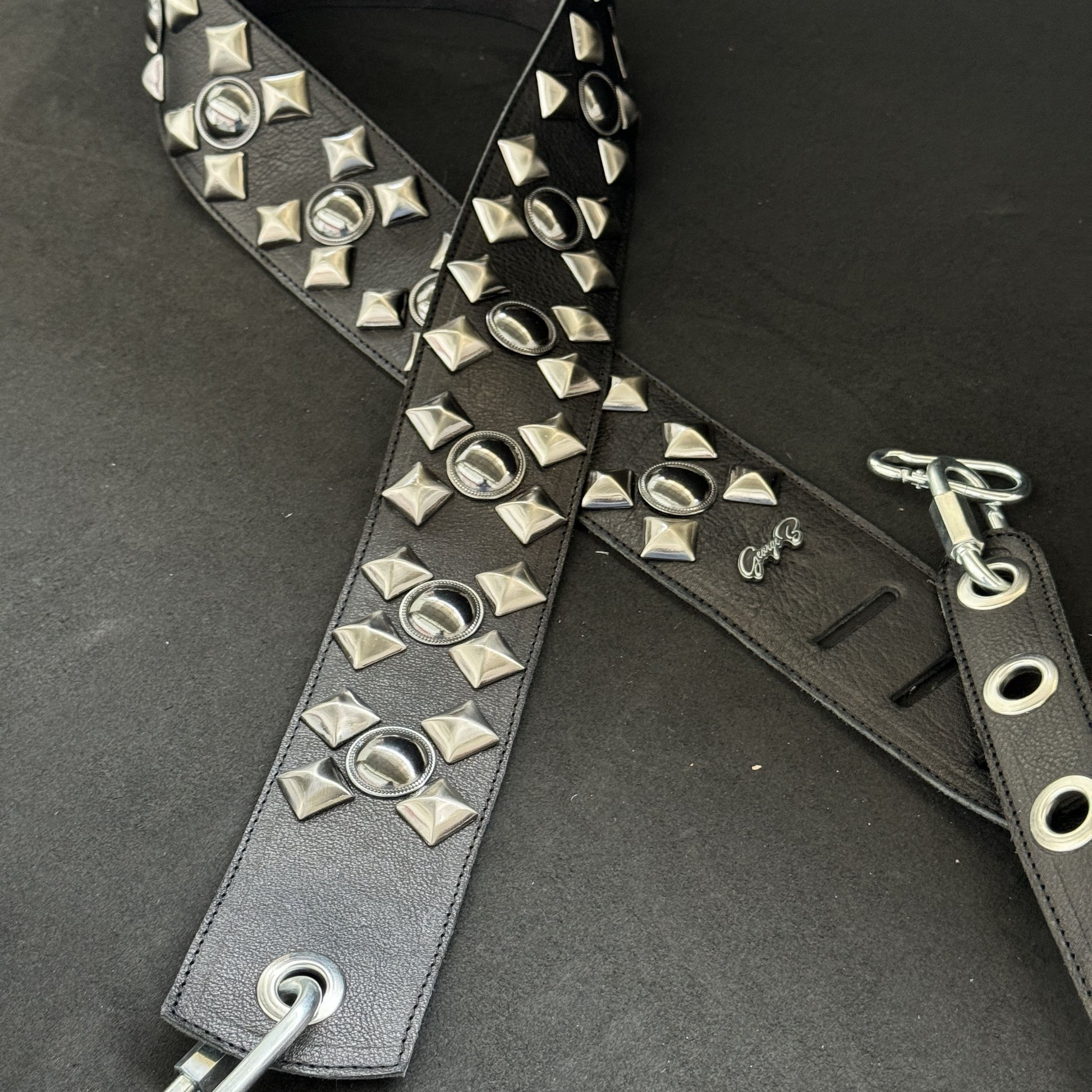 Guitar Leather Straps by George B Straps