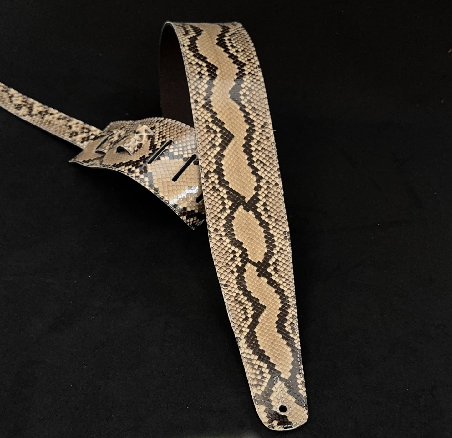 Genuine  python Brown