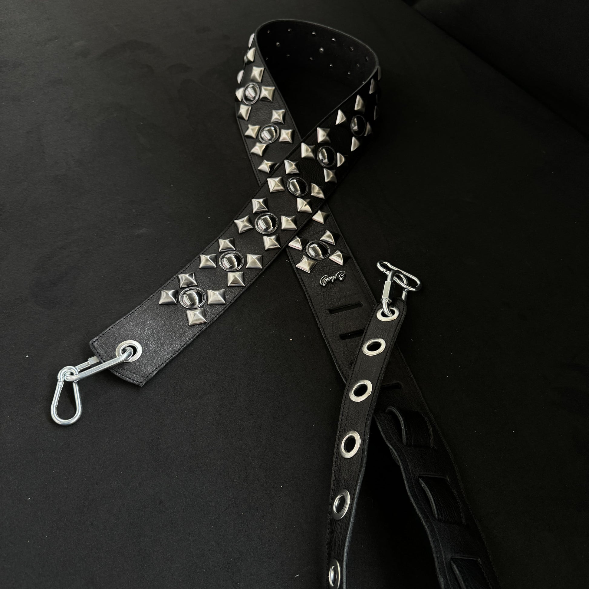 Guitar Leather Straps by George B Straps
