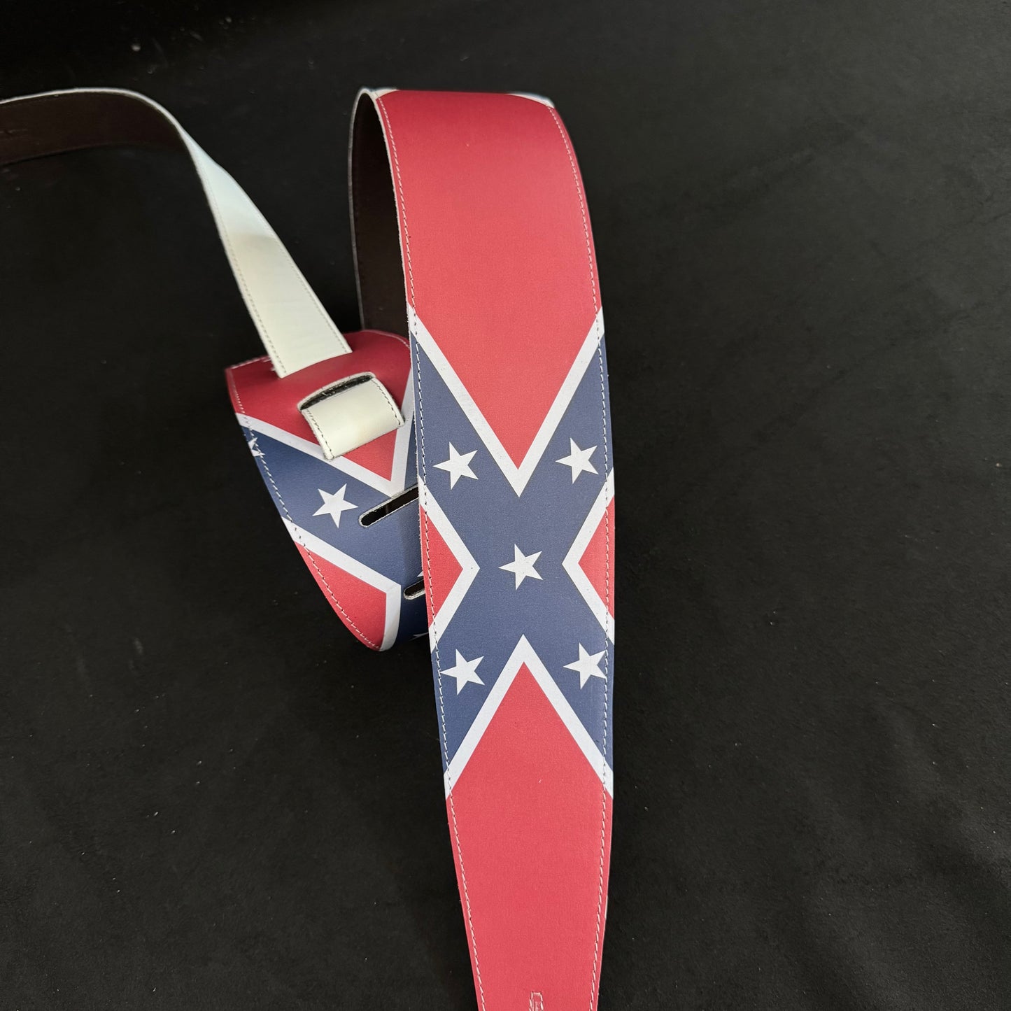 Confederate Flag Guitar Strap – Durable & Iconic Design