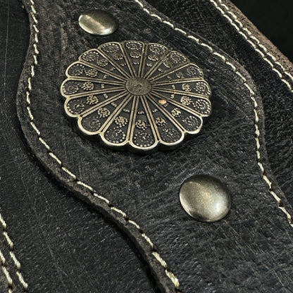 Legendary Lux Relic Leather Guitar Strap – Handmade Vintage Premium Design | GBS - GBS