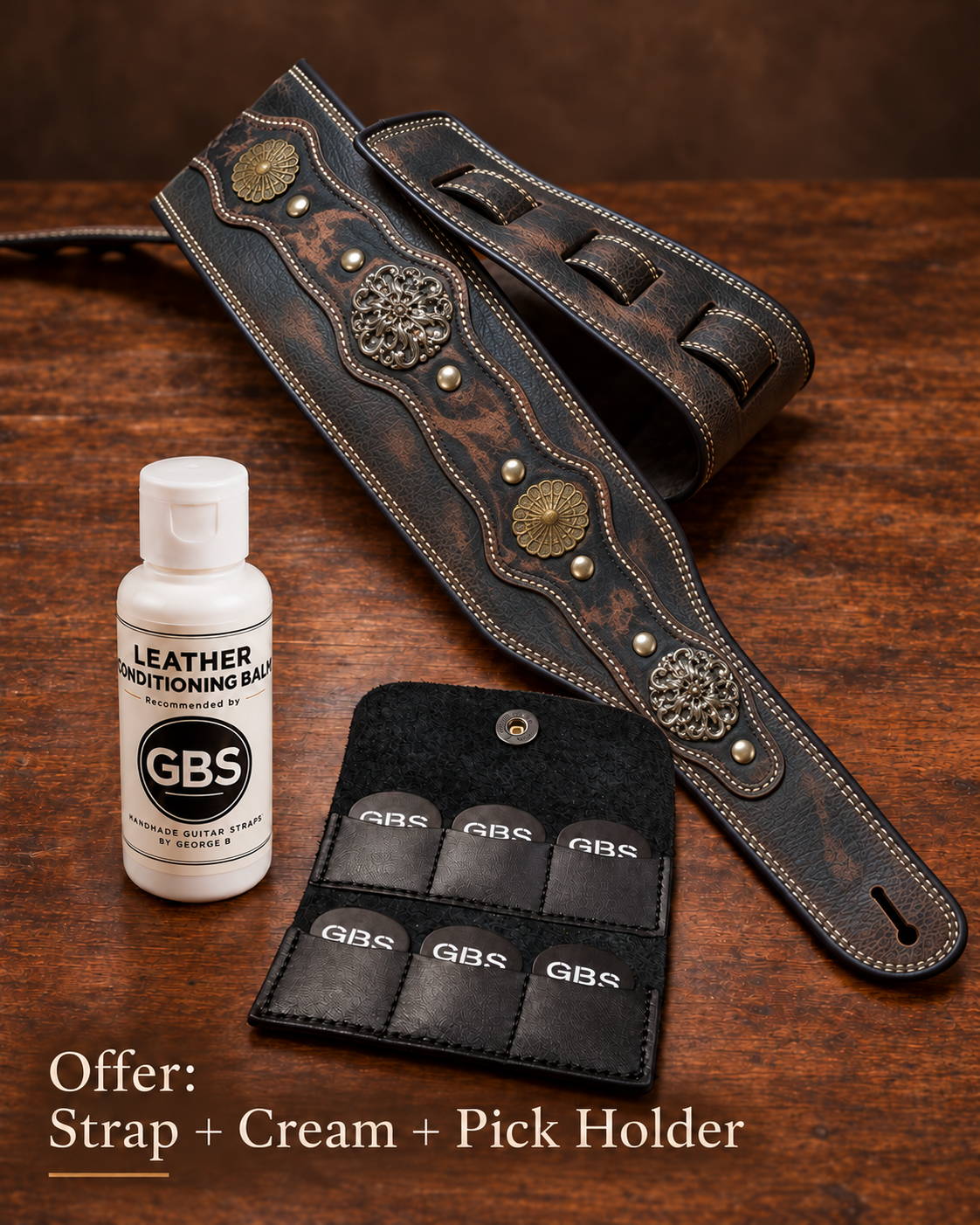 Leather Strap Essentials Bundle
