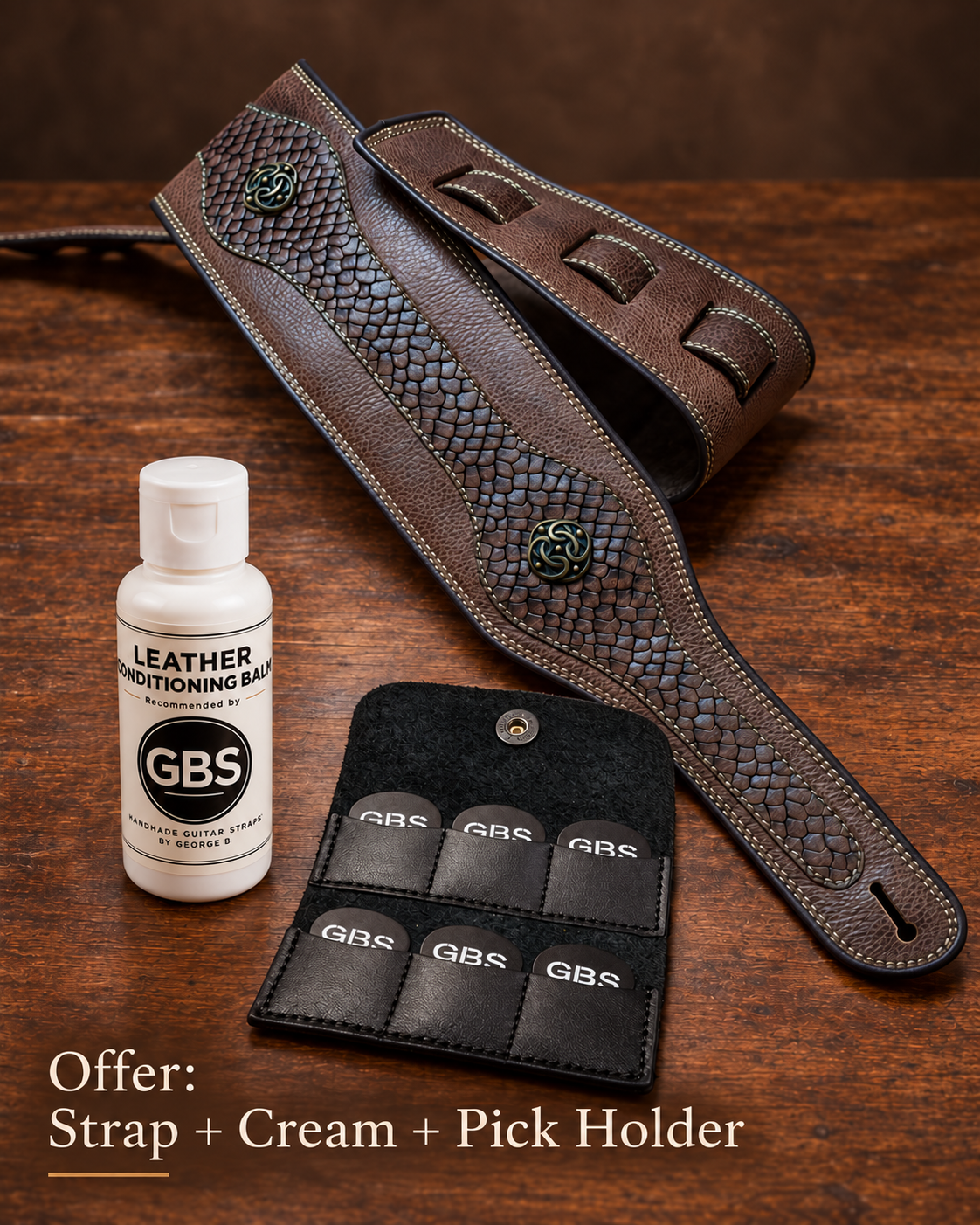 Leather Strap Essentials Bundle