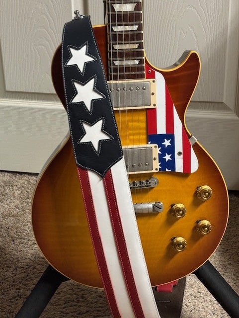 Customer photo with a GBS guitar strap