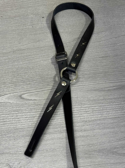 Voltage Black,lrather strap - GBS