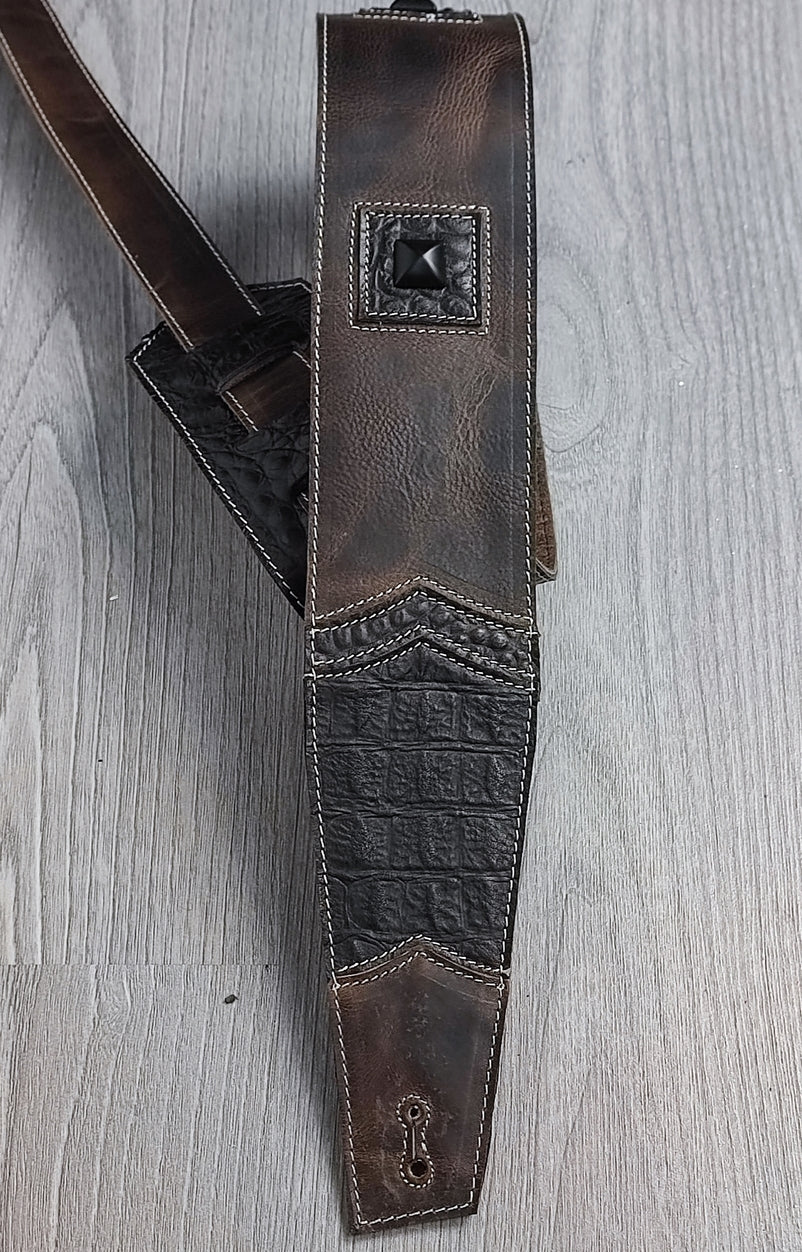 Guitar Leather Straps by George B Straps