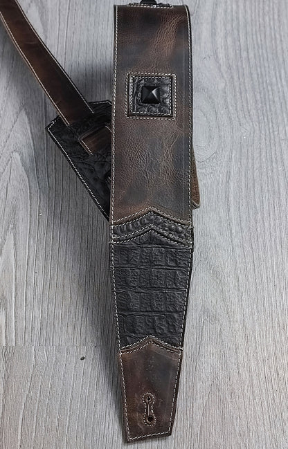 Guitar Leather Straps by George B Straps