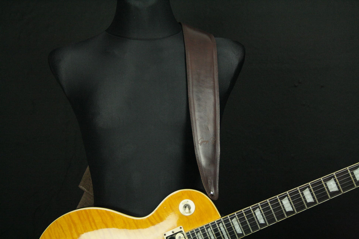 Guitar Leather Straps by George B Straps