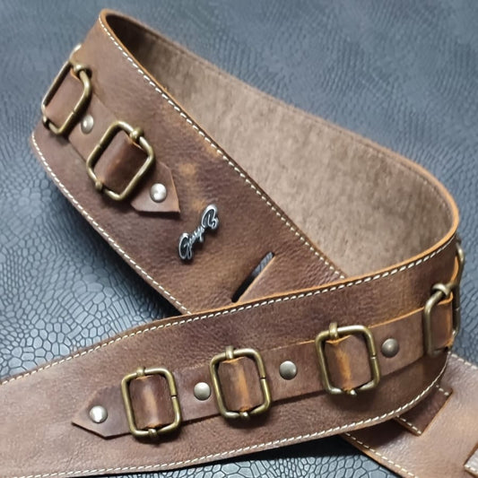 Guitar Leather Straps by George B Straps